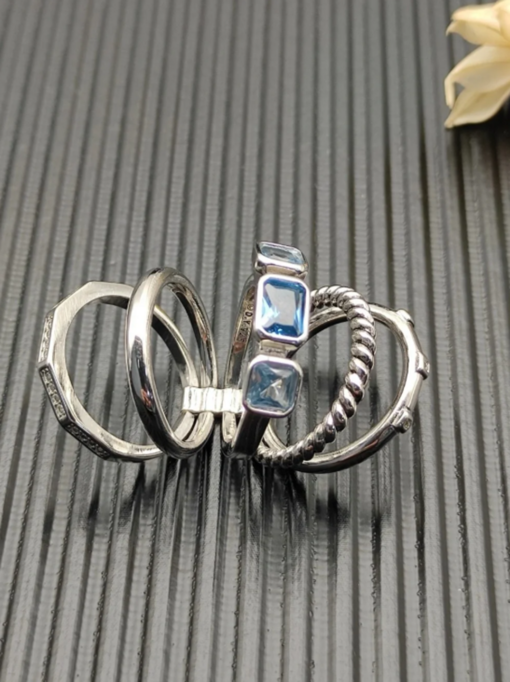 ✨David Yurman five-link ring - Picture 2 of 7